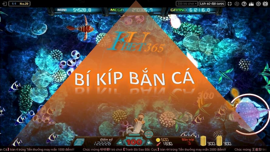 bí kíp game bắn cá