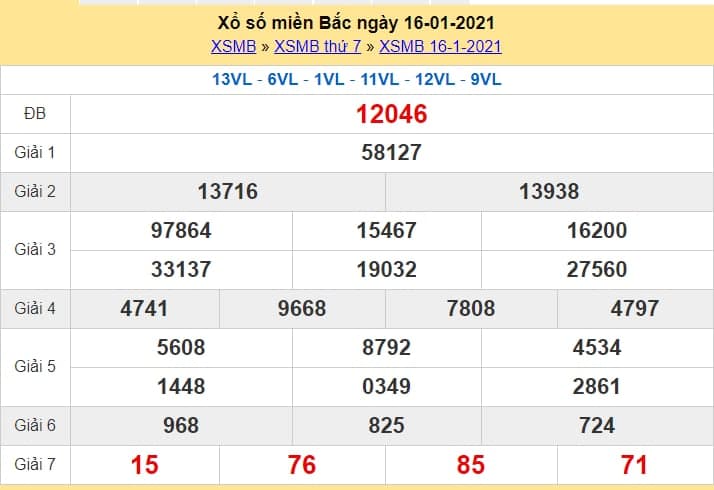 kết quả mb 17.1